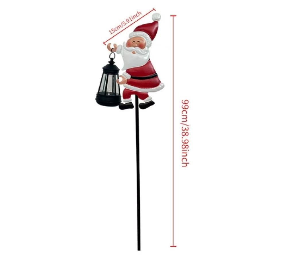 GlowSanta™ – Bring Magical Christmas Atmosphere to the Outdoors with Solar LED Decoration
