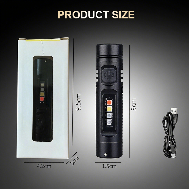 Lumiora™ MiniTorch – Potenza tascabile per ogni momento