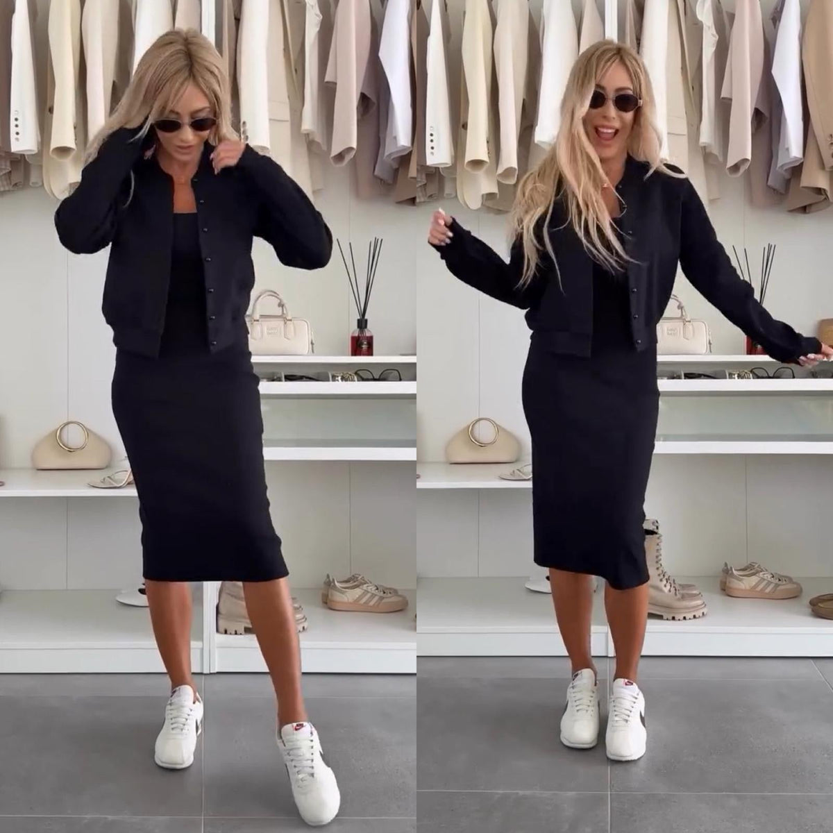 BelleAura™ – Elegant 2-Piece Set for Autumn & Winter