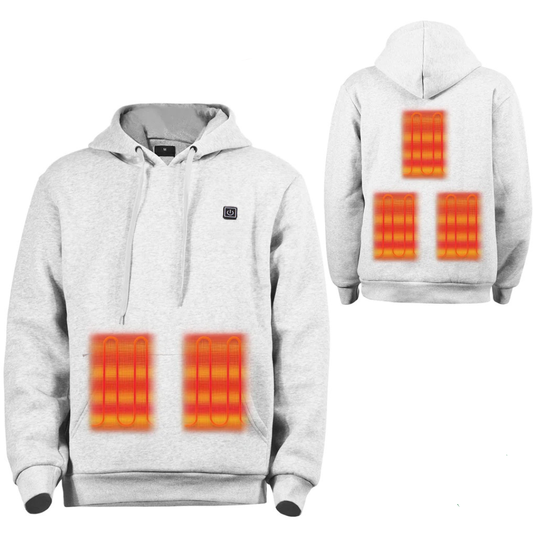 ThermaWear™ - Sudadera con capucha unisex - 3 pruebas de calentamiento