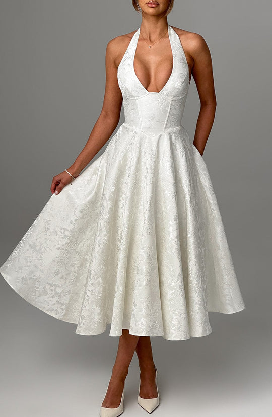 BelleVi™ Romantic Midi Dress