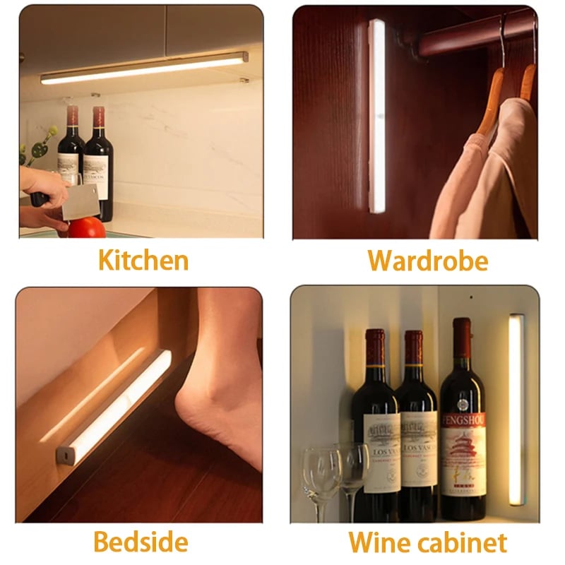 LumiSense™ – Smart Rechargeable Sensor Lamp for Home | 1+1 Free