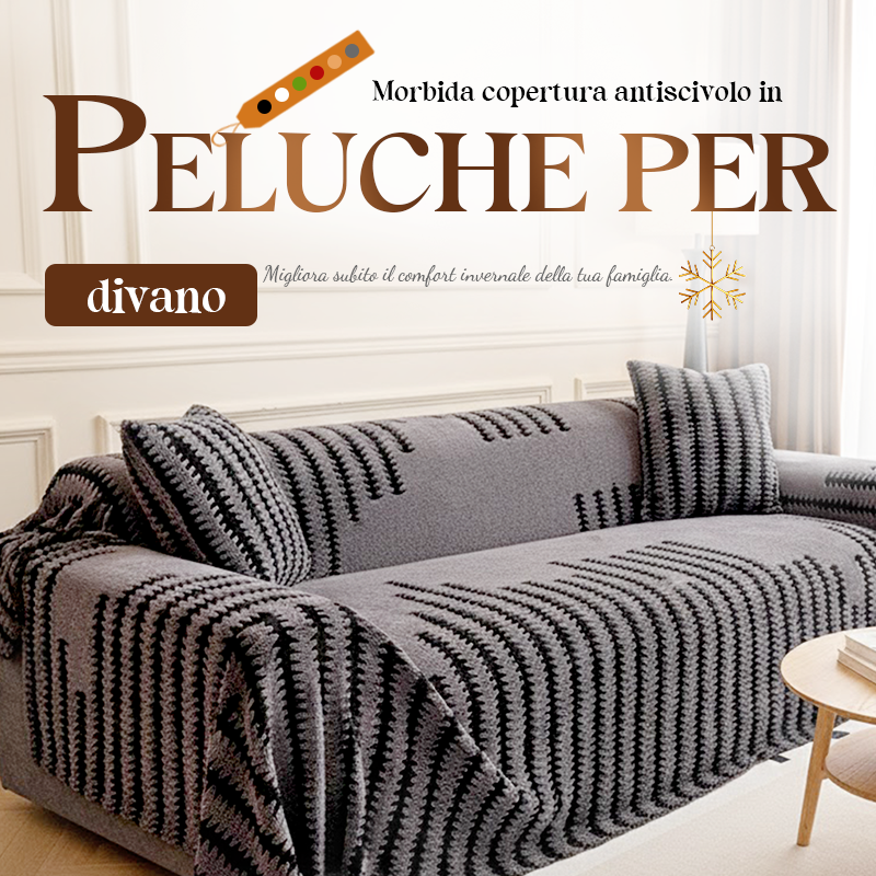 Soffiluxe™ Copridivano Morbido Antiscivolo – Protezione elegante per ogni ambiente