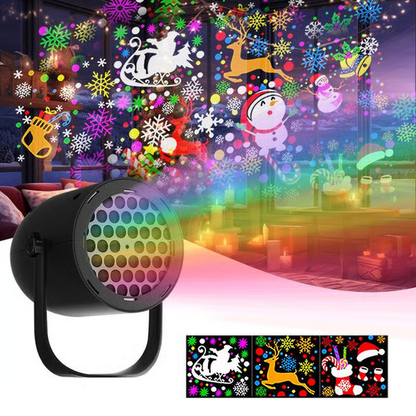 Lumivista™ Proiettore Festivo 16-in-1 – Atmosfera Magica in Ogni Momento