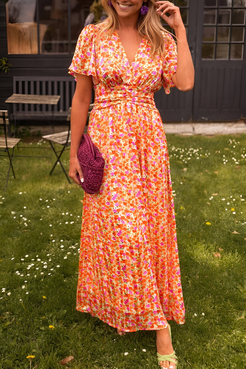 Éloria™ V-Neck Maxi Dress