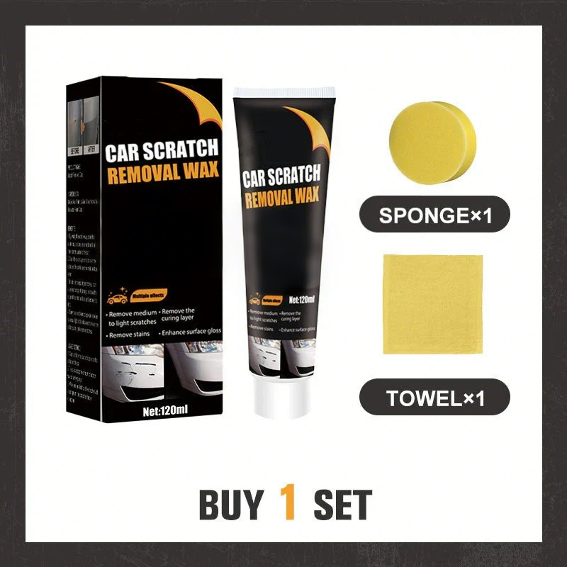 AutoLustre™ - Pasta para reparación de arañazos con kit de pulido | 1+1 GRATIS