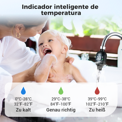 AquaLumo™ – Termómetro digital para la ducha con pantalla LCD retroiluminada