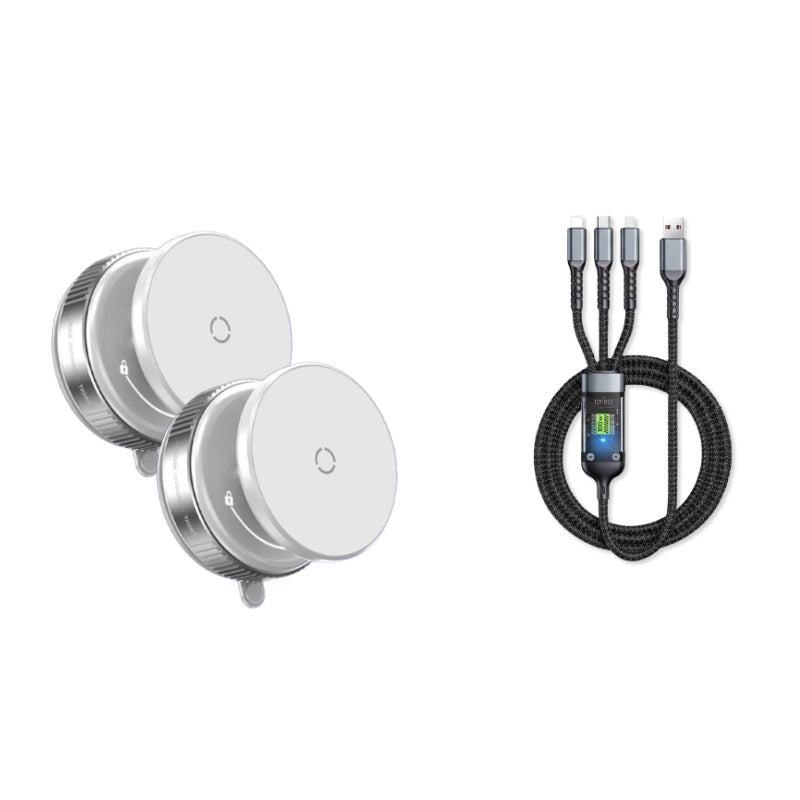 Magnevo™ - Soporte magnético con ventosa – Estabilidad y libertad de movimiento