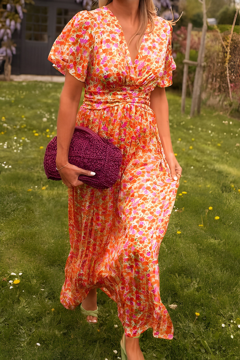 Éloria™ V-Neck Maxi Dress