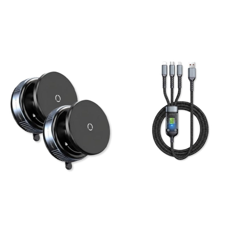 Magnevo™ - Soporte magnético con ventosa – Estabilidad y libertad de movimiento