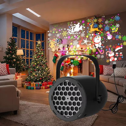 Lumivista™ Proiettore Festivo 16-in-1 – Atmosfera Magica in Ogni Momento