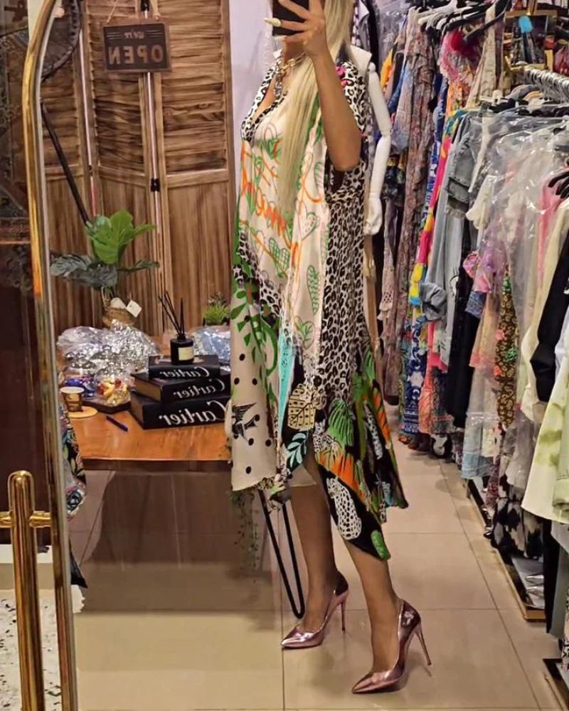 LioraMuse™ WildGrace Leopard Dress