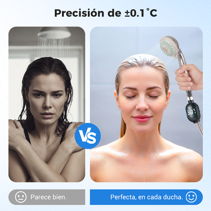 AquaLumo™ – Termómetro digital para la ducha con pantalla LCD retroiluminada
