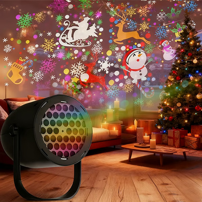 Lumivista™ Proiettore Festivo 16-in-1 – Atmosfera Magica in Ogni Momento