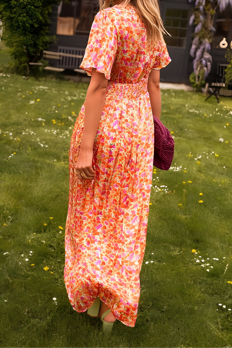 Éloria™ V-Neck Maxi Dress