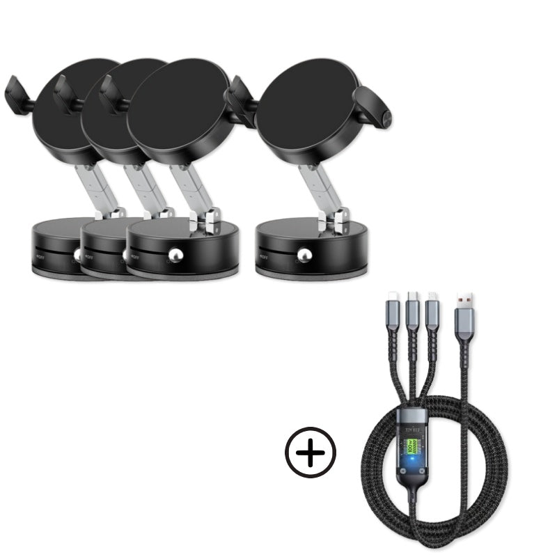 Magnevo™ - Soporte magnético con ventosa – Estabilidad y libertad de movimiento