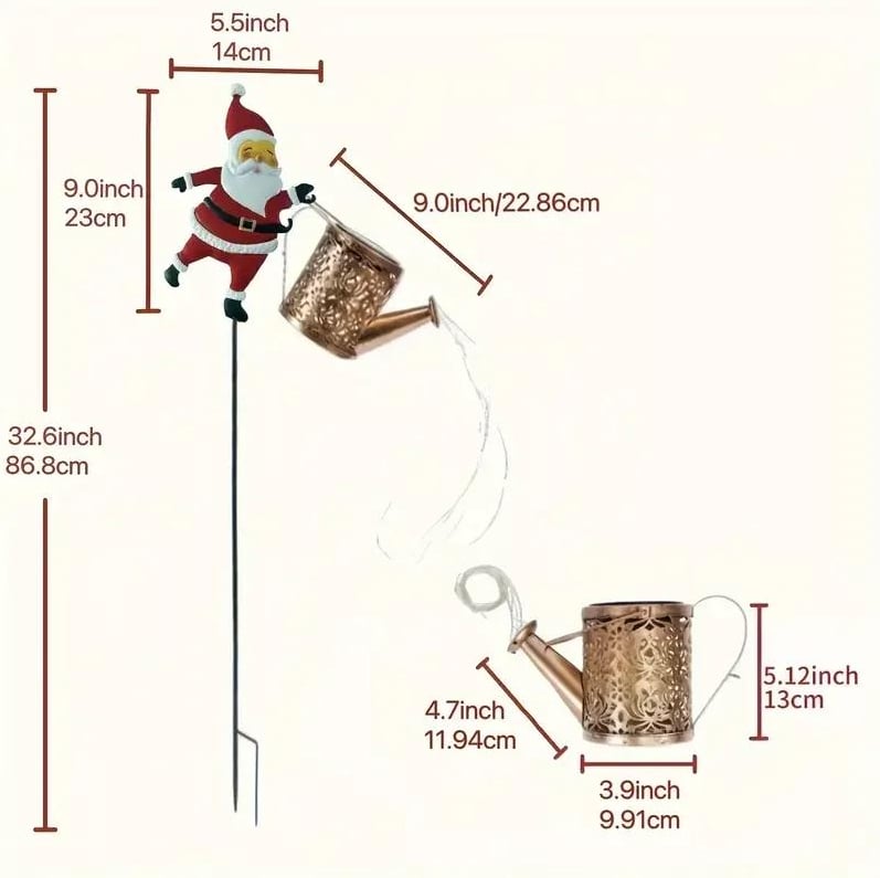 GlowSanta™ – Bring Magical Christmas Atmosphere to the Outdoors with Solar LED Decoration