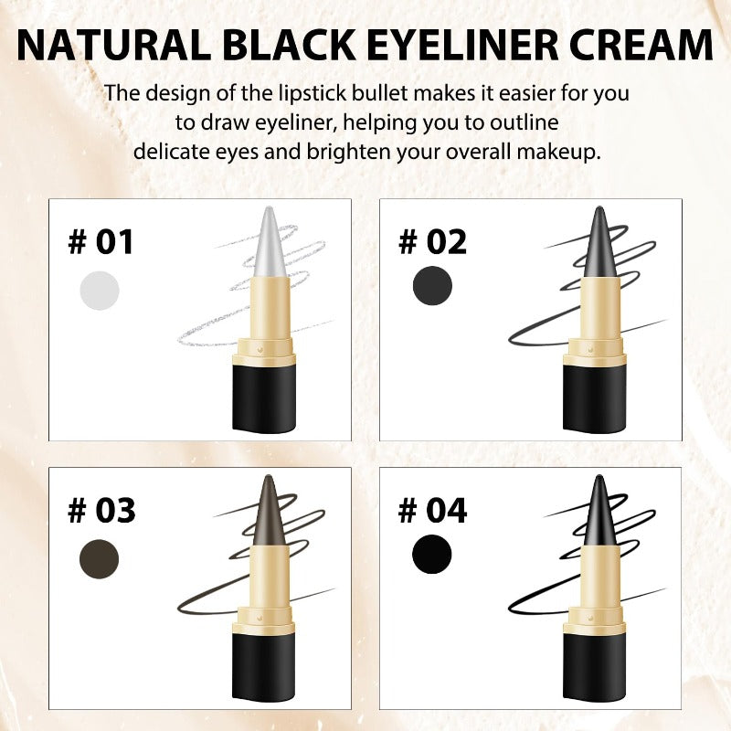 LéviaLuxe™ Lápiz Delineador de Ojos en Gel de Larga Duración | Compra uno y llévate otro gratis