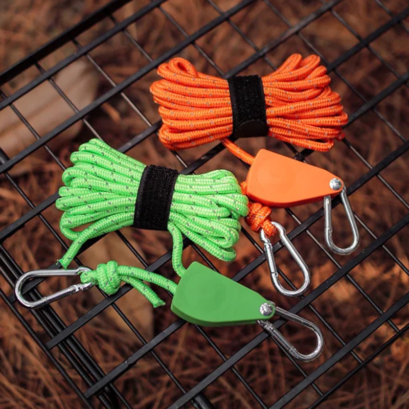 CordaFlex™ – Corda regolabile multiuso para campeggio e outdoor