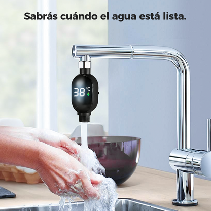 AquaLumo™ – Termómetro digital para la ducha con pantalla LCD retroiluminada