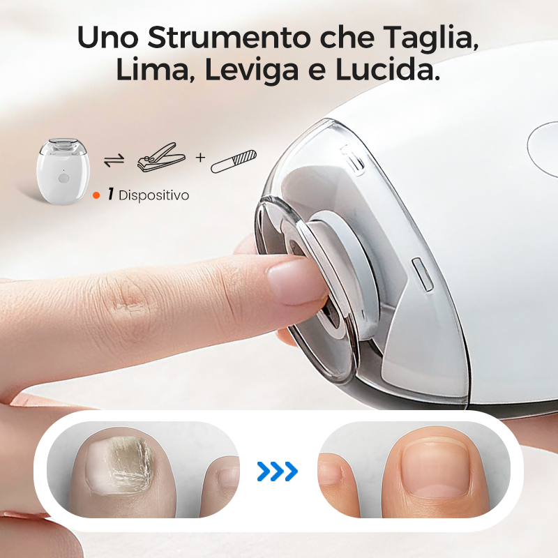 Nailivon™ – Limetta per Unghie Elettrica Automatica per Adulti e Bambini