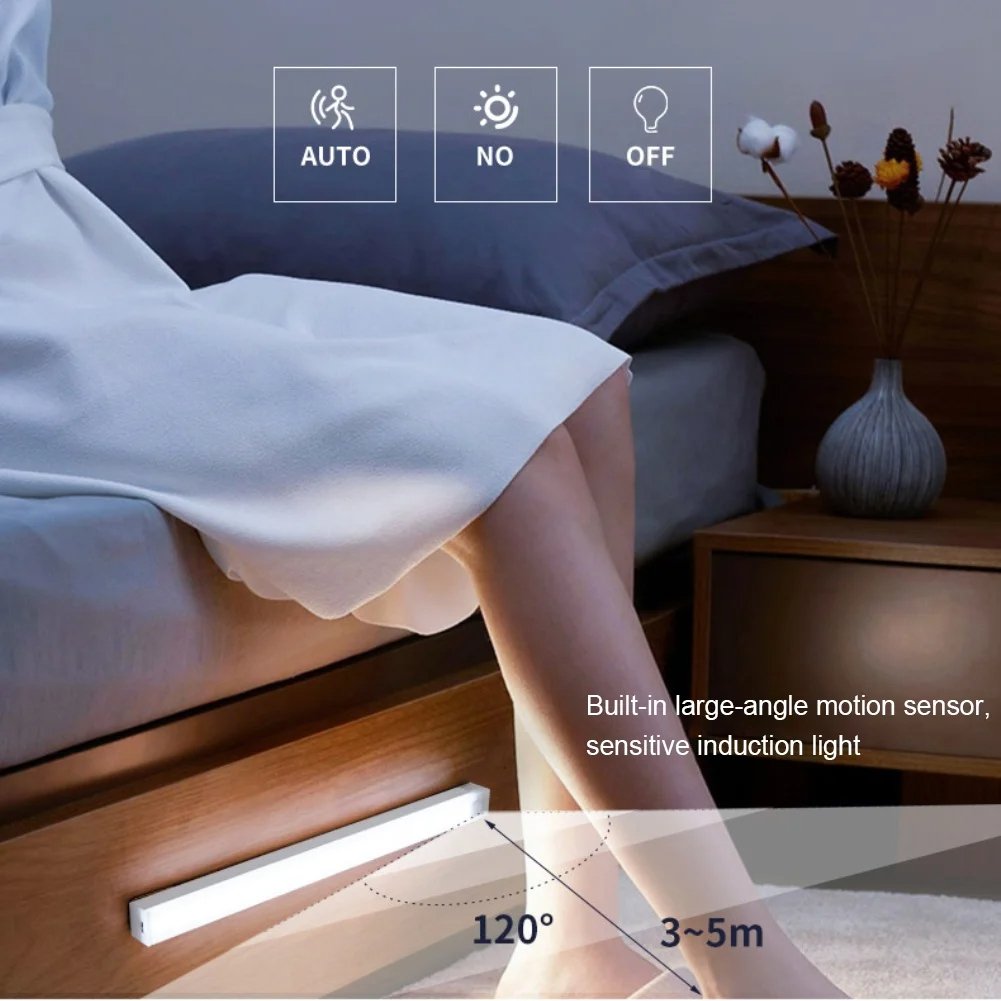 LumiSense™ – Smart Rechargeable Sensor Lamp for Home | 1+1 Free