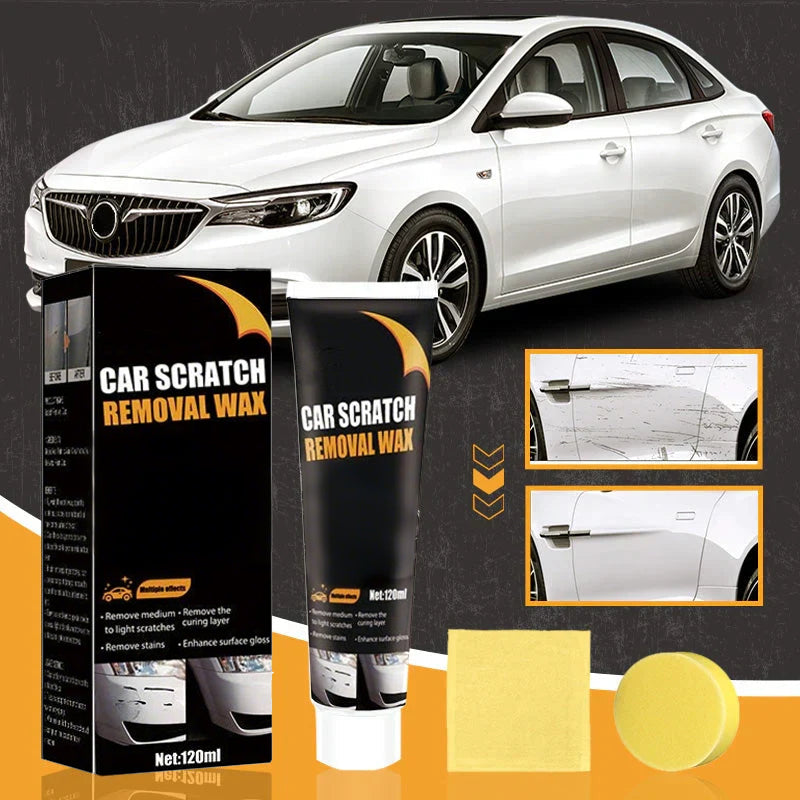 AutoLustre™ - Pasta para reparación de arañazos con kit de pulido | 1+1 GRATIS