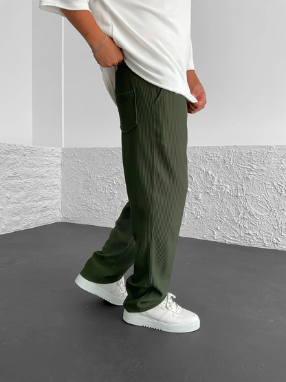 Rivaro™ | Pantaloni rilassati a coste – Pantaloni a coste confortevoli per uso quotidiano