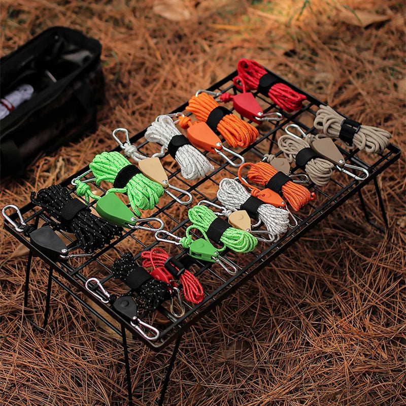 CordaFlex™ – Corda regolabile multiuso para campeggio e outdoor