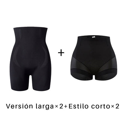 CurvaPerfect™ – Shorts Moldeadores de Cintura Alta con Efecto Levanta-Glúteos