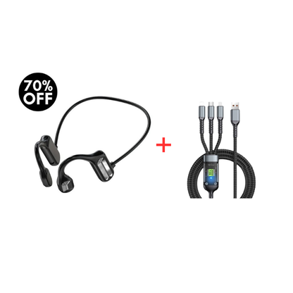 AeroHear™ - Auriculares de conducción ósea de oreja abierta