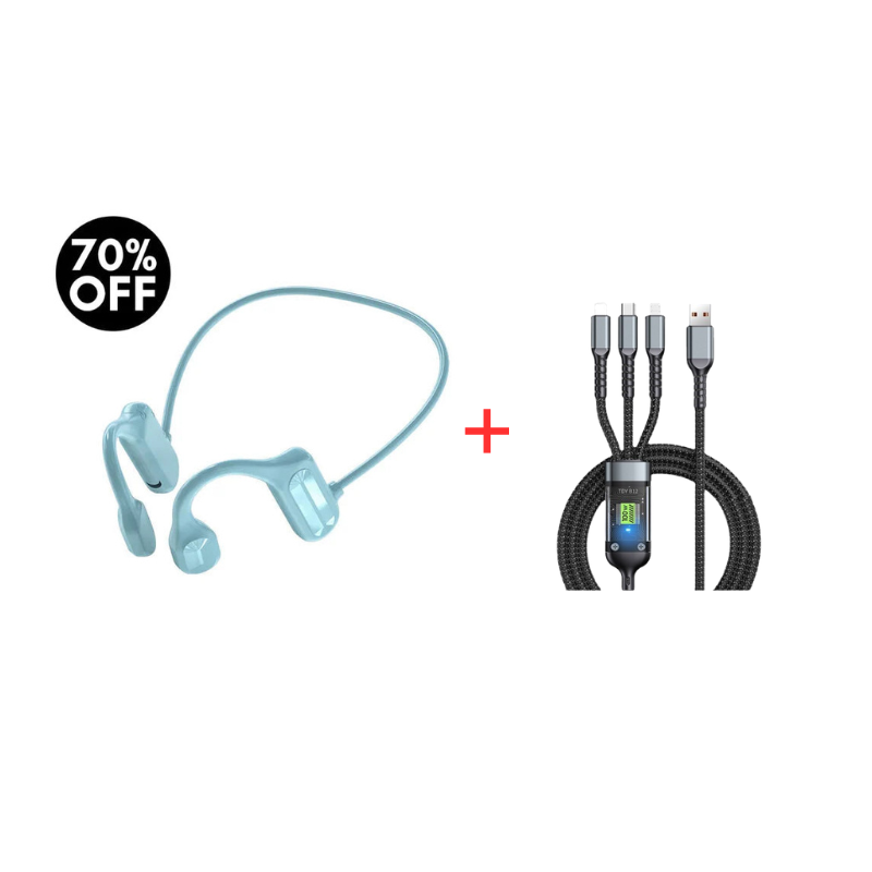 AeroHear™ - Auriculares de conducción ósea de oreja abierta