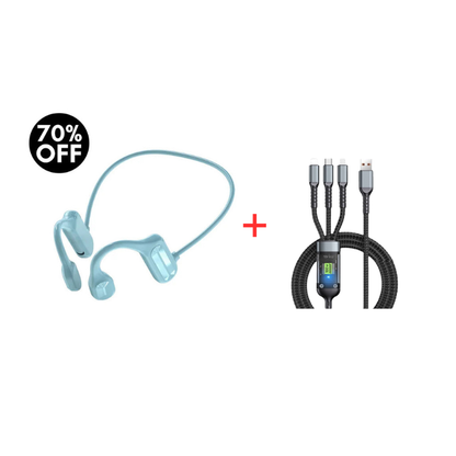 AeroHear™ - Auriculares de conducción ósea de oreja abierta