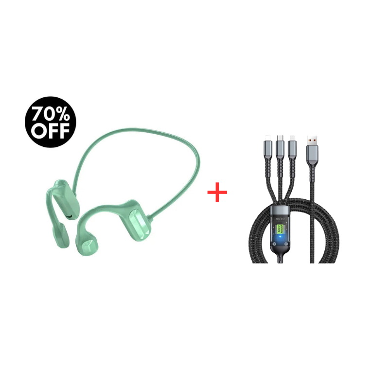 AeroHear™ - Auriculares de conducción ósea de oreja abierta