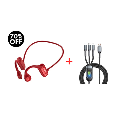 AeroHear™ - Auriculares de conducción ósea de oreja abierta