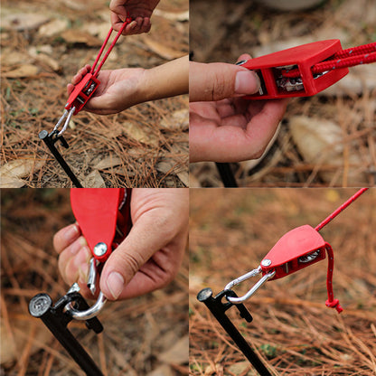 CordaFlex™ – Corda regolabile multiuso para campeggio e outdoor