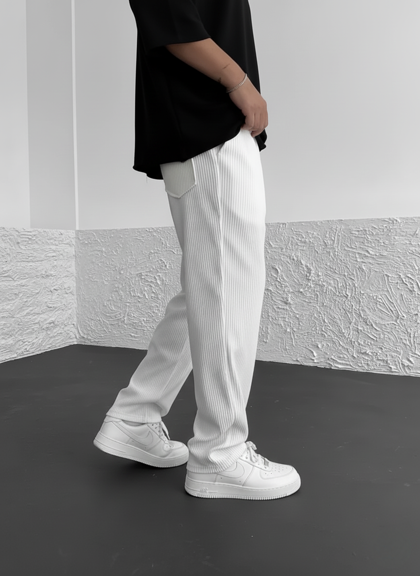 Rivaro™ | Pantaloni rilassati a coste – Pantaloni a coste confortevoli per uso quotidiano