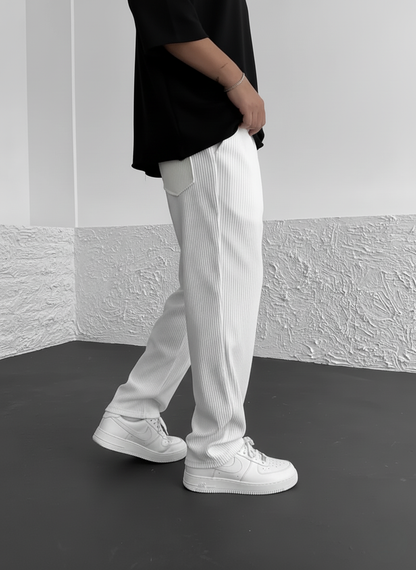 Rivaro™ | Pantaloni rilassati a coste – Pantaloni a coste confortevoli per uso quotidiano