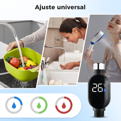 AquaLumo™ – Termómetro digital para la ducha con pantalla LCD retroiluminada
