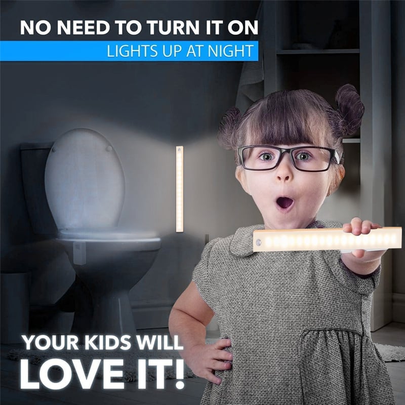 LumiSense™ – Smart Rechargeable Sensor Lamp for Home | 1+1 Free