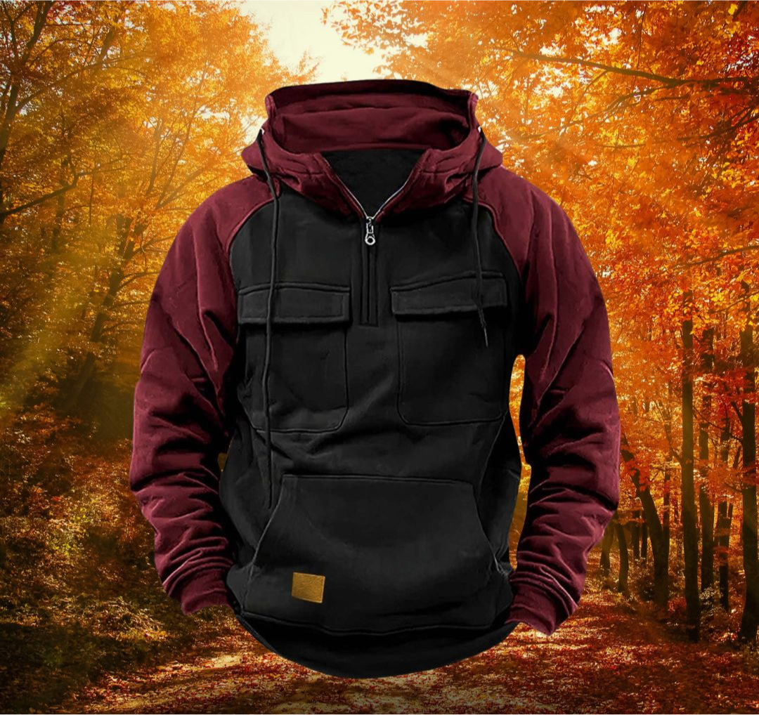 FrostEdge™ Multifunctionele Winter Hoodie – Warmte en Stijl in Eén