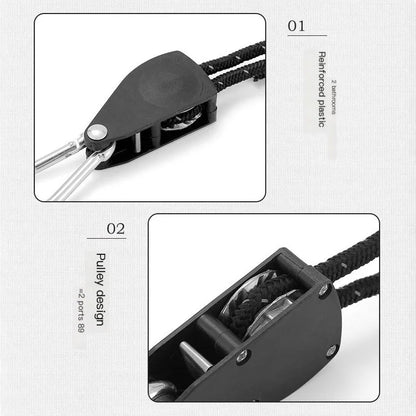 CordaFlex™ – Corda regolabile multiuso para campeggio e outdoor