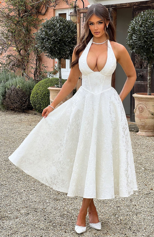 BelleVi™ Romantic Midi Dress
