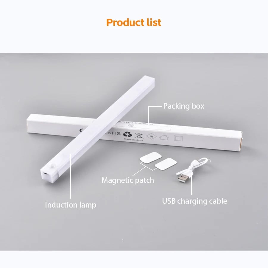 LumiSense™ – Smart Rechargeable Sensor Lamp for Home | 1+1 Free