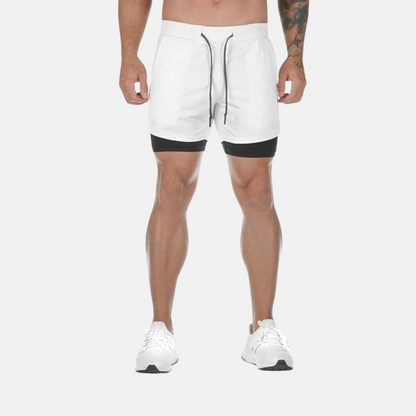 Pantalones cortos deportivos FlexRun Pro 2 en 1 | 1 + 1 gratis