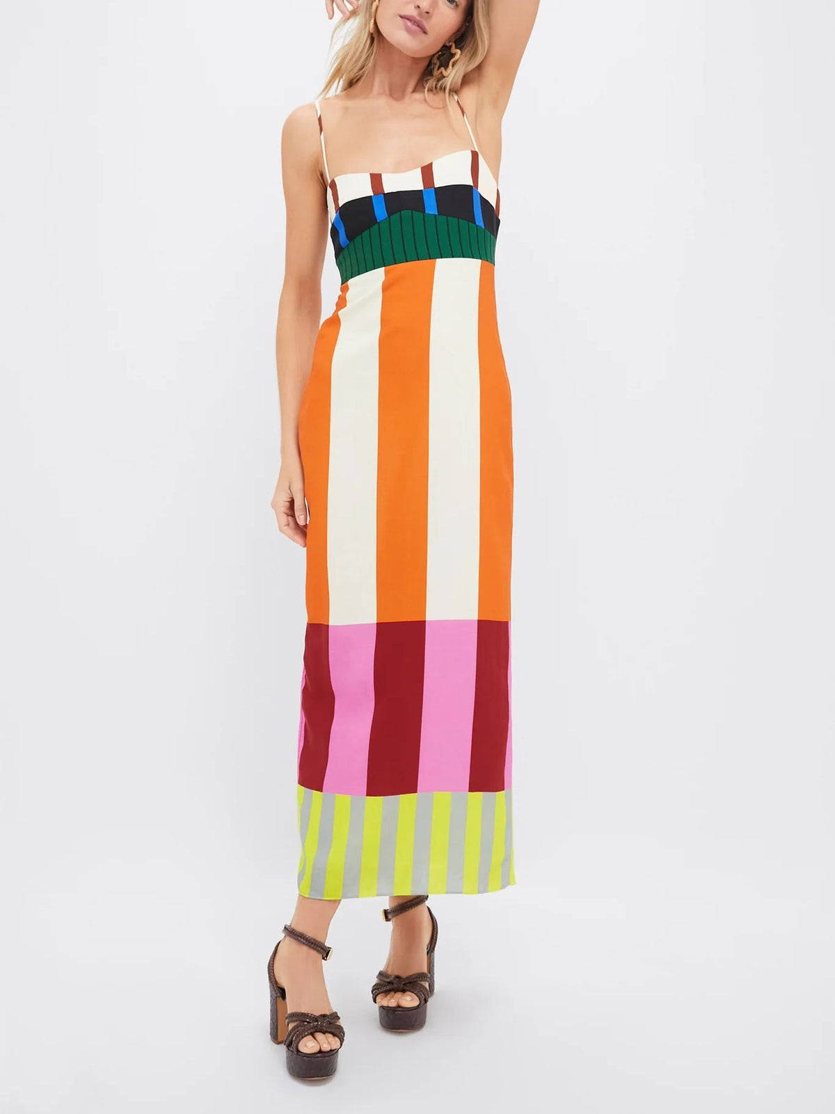 VIRESSA™ Soleil Midi Dress