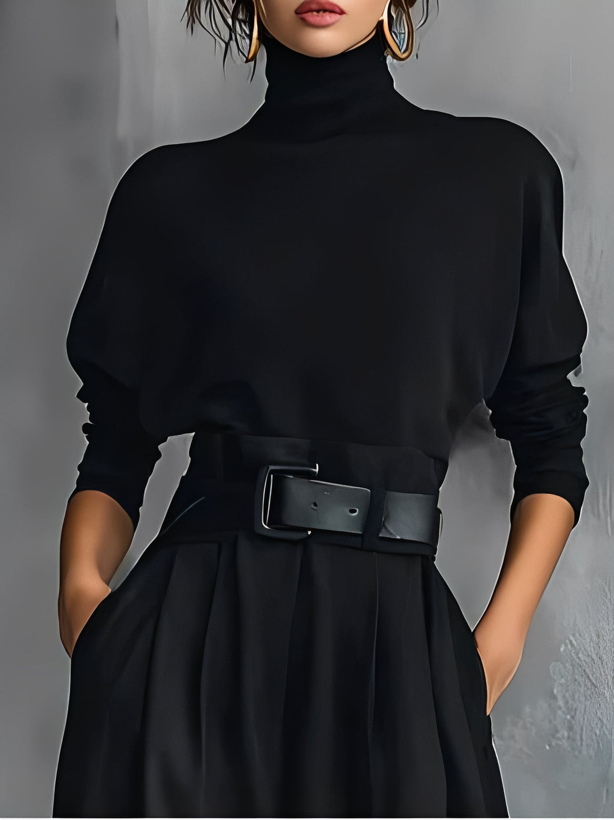 Elvara™ | Conjunto elegante con colletto y pantalones a gamba dritta