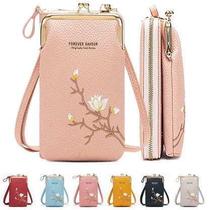 Avenari™ Borsa per Telefono a Tracolla – Compatta, Elegante e Sempre a Portata di Mano