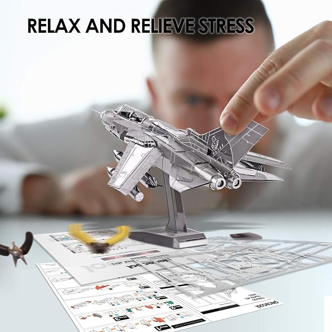 Ferronix™ - Conjunto de modelos 3D en metal: precisión, creatividad y tecnología en una experiencia única de construcción