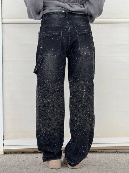 Rivexa™ Vintage Rhinestone Jeans